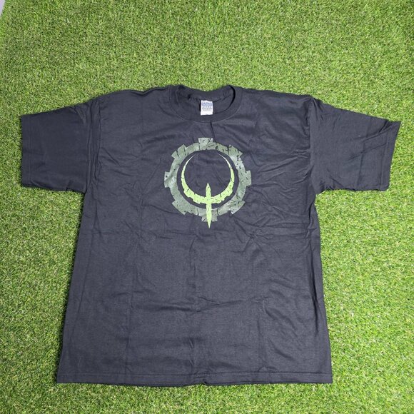 Quake 4 Shirt XL PC Game Promo Computer Gamer Gaming Raven Software Vintage - Picture 1 of 7